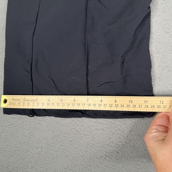 Nike Track Pants Mens Medium Black Nylon Wind Warm Up Swoosh Athletic FQ3588-010 - Picture 11 of 15